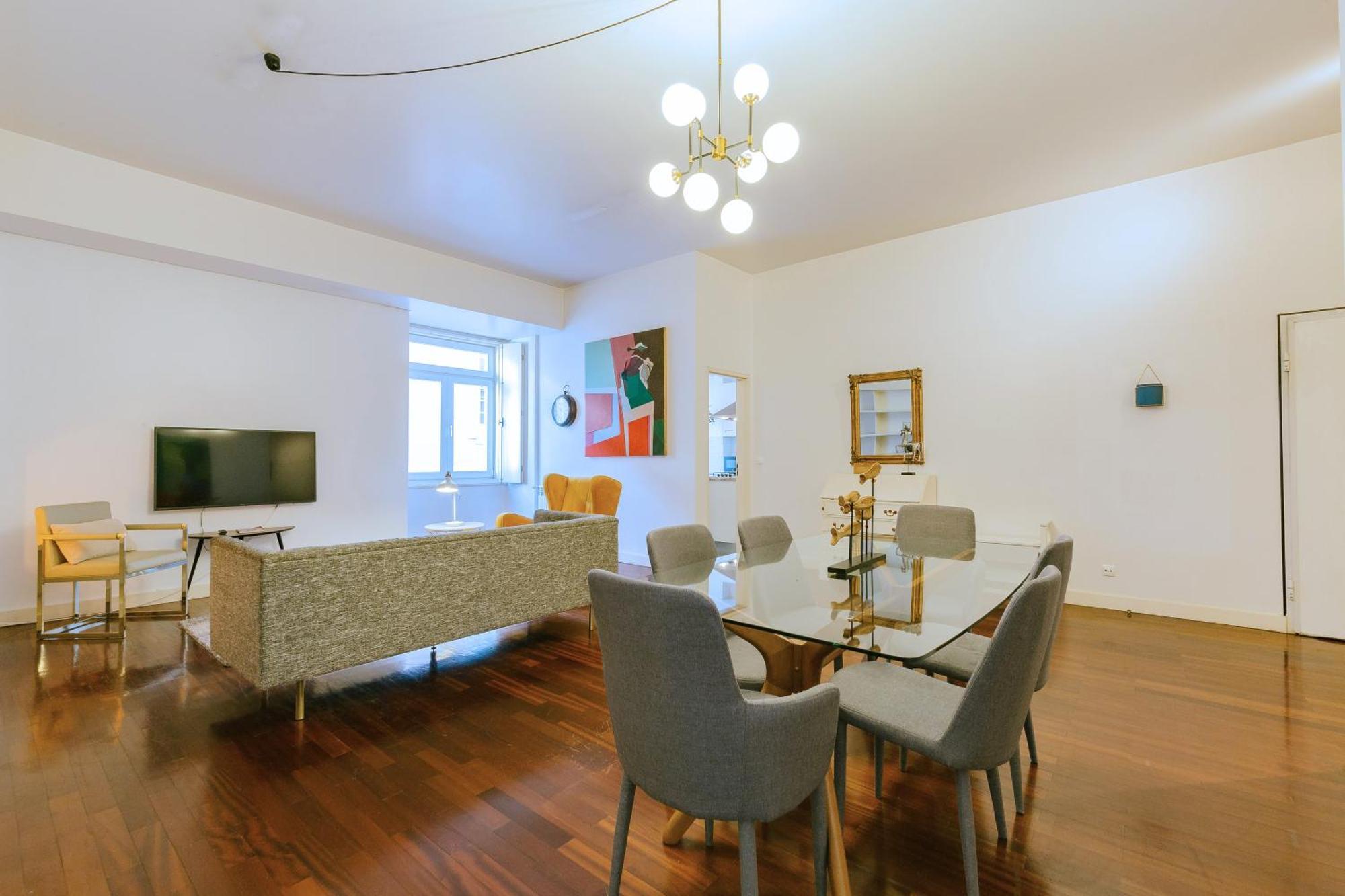 Chiado 2 Bedroom Elegant Apartment Lisbon Luaran gambar