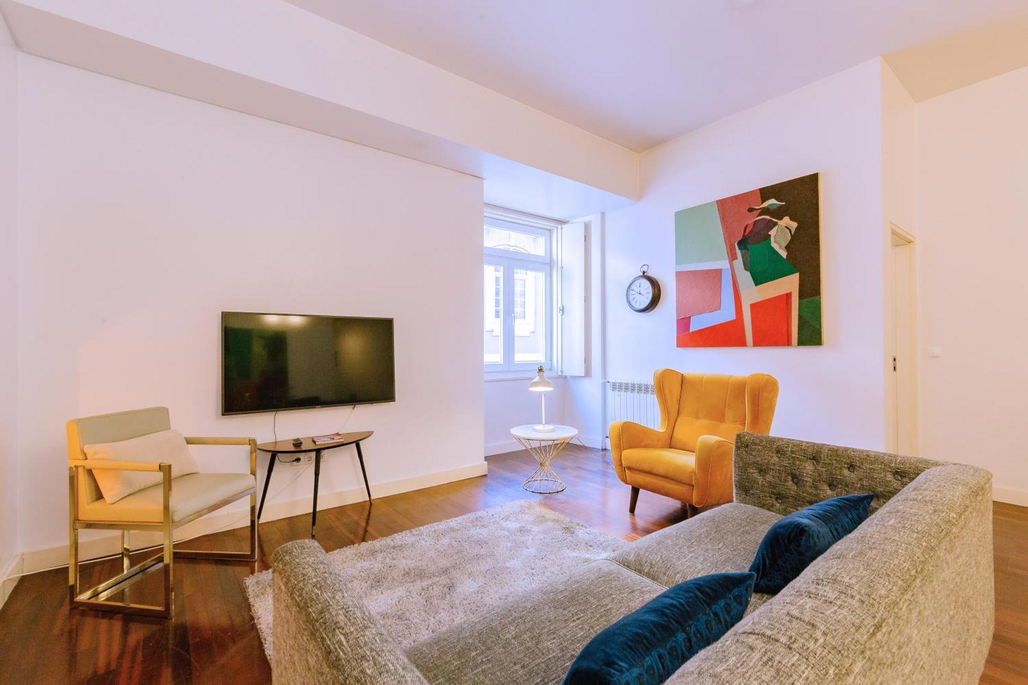 Chiado 2 Bedroom Elegant Apartment Lisbon Luaran gambar